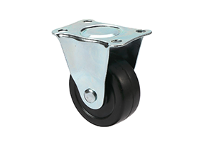 Rubber Wheel Rigid Furniture Caster Small Castor