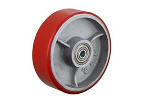 Iron Core PU Wheel for HD Castor