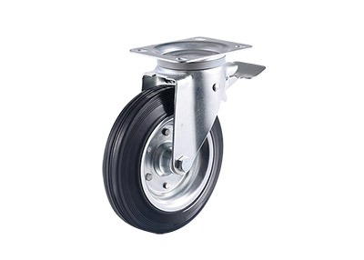 Waste/Garbage bin Swivel with brake Caster